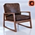 Elevate Your Comfort with the York Lounge Chair 3D model small image 1