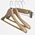 Sleek Hangers for Easy Organization 3D model small image 1