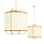 Sleek Pendant Light 3D model small image 1