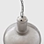 Vintage Iron Pendant Light: Daytona 3D model small image 2