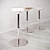 Vitra Zeb Stool: Sleek and Stylish 3D model small image 2