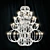 Glamorous Venus Chandelier: Luxurious Illumination 3D model small image 1