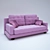 Modern Phil Sofa: Sleek Comfort 3D model small image 1