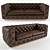 Elegant Victoria Couch by Gamma Arredamenti 3D model small image 2