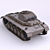 PZ 2 Tank: Realistic Military Action 3D model small image 1