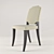 Elegant Laurel Dining Chair 3D model small image 1