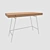 Compact Writing Desk 3D model small image 1