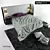 Cherche Midi Bed: Eric Gizard's Stunning Design 3D model small image 1