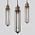 Gladiator Vintage Pendant Lights 3D model small image 1