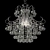 Luxury Crystal Chandelier - Elegant Lighting for Your Bedroom 3D model small image 1