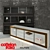 Cattelan Italia Hilton: Sophisticated Buffet with Accessories 3D model small image 1