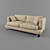 Modern BM Style PRINCIPINA Sofa 3D model small image 3