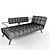 Modern Couch: Ultimate Comfort 3D model small image 2