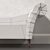 Skyline Velvet Chaise Lounge 3D model small image 3