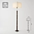 Modern Style Floor Lamp: Eglo Tosca 3D model small image 1