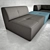 Koln Upholstered Hallway Bench 3D model small image 2