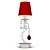 Elegant Vittoriana Table Lamp 3D model small image 1