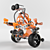 Meccano Robot Building Set 3D model small image 1