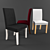 Modern Scandinavian Style Chair 3D model small image 1
