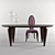 Opera Collection: Fidelia Table & Pierre Chair 3D model small image 1