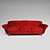 Modern 3ds Max Sofa Design 3D model small image 1