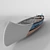 Sleek Canoe 3D model small image 3