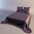 Luxury Bedset: Cozy Bedding Set 3D model small image 1