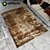 Silver Shimmer Handmade Carpet 3D model small image 2