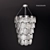 Contemporary Santiago Ceiling Light 3D model small image 1