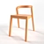 Elegant Ergonomic Play Chair 3D model small image 2