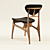 Scandinavian Modern Chair 3D model small image 2