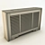  Stylish Radiator Grille - W1260mm, D220mm, H790mm 3D model small image 3