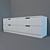 NORDLI 4-Drawer Dresser 3D model small image 1