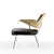 Elegant Robin Day 658 Chair 3D model small image 2