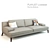 Modern Comfort Loveseat - Playlist 3D model small image 1