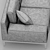 Elegant Comfort: Natuzzi Opera 3D model small image 3