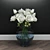 Romantic Rose Bouquet Trio 3D model small image 3