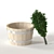 Oak Bath Broom & Tub Set 3D model small image 1