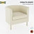 Modern Scandinavian Armchair - SOLSTA OLARP 3D model small image 2