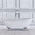 Copper Effect Bath Set: Admiral Soaking Tub + Coventry Mixer 3D model small image 3