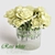 Pure Elegance: White Rose Bouquet 3D model small image 1