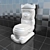 Kid's Potty Chair 3D model small image 1