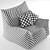 Luxury Lounge Chair "Boss" - Various Upholstery Options 3D model small image 3