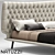 Natuzzi Dolcevita: Luxurious Comfort for your Bedroom 3D model small image 2