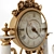Vintage Timepiece: Exquisite Antique Clock 3D model small image 2