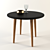 Sleek Modern Coffee Table 3D model small image 1