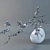 Cherry Blossom Branch Display 3D model small image 3