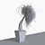 Lush Ponytail Palm - Perfect for Indoor Decor 3D model small image 2