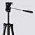 ECSA-3110 3D Tripod: Realistic and High-polygon 3D model small image 2