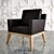  Modern Bodrum Armchair 3D model small image 1